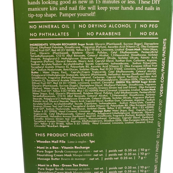 Voesh Mani Moments Mani in a box Duo with Nail File NIB - Picture 4 of 10